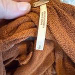 Free People  Brown Paisley halter Tank Top size small Photo 2