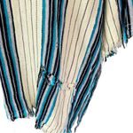 Vintage Embroidered Kaftan Muumuu Boho Hippie Poncho Dress | Cover up Free Sz Blue Size undefined Photo 5