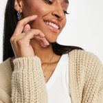 Topshop Mixed Stitch Longline Cardigan Photo 2