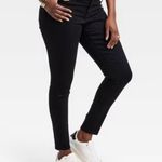 Isabel Maternity Under Belly Skinny Maternity Pants - by Ingrid & Isabel™ Black Photo 2
