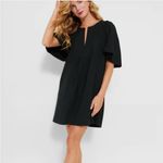 Tuckernuck Pomander Place  Finley Flutter Sleeve Dress in Black Photo 1