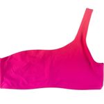 Surf Style Pink Ombre One Shoulder Bikini Top Size XL Photo 0