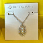 Kendra Scott  Shanley Silver Short Pendant Necklace Photo 0