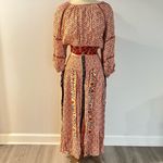 Patrons of Peace NWT  Adobe Tile Print Smocked Cropped Ballon Sleeve & Skirt XS Photo 1