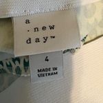 A New Day Green Geo Print High Rise Slim Fit Stretch Ankle Pants Sz 4 Photo 5