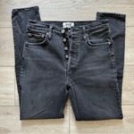 AGOLDE Nico High Rise Slim Jeans in Compilation (Black) Photo 2