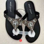 West Loop  Jeweled Sandals Photo 0