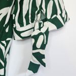 Ba&sh  Terence‎ Midi Dress in Green/White Size 2 Hawaiian Print Photo 9