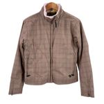 Mountain Hardwear Commotion Retromotion Light Tan Plaid Jacket Size Medium Photo 0