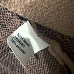 Oversized Leopard Cheetah Cardigan Pockets Size Large Super Soft Teacher Work Tan Photo 2