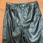BLANK NYC Need You Tonight - Leather Five-Pocket High-Rise Pants size 27 Photo 6