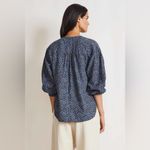 Apiece Apart  Marit shirred cotton blouse long sleeve S Photo 1