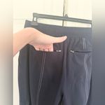 Athleta Chelsea Utility Jogger Navy White Stitching Tapered Pants Size 2 Petite Photo 8