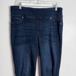  Perfect Stretch Pull On Jegging Ankle Blue Size 10 Chico's Size 1.5 Photo 4