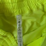Lululemon Athletica Neon Yellow Athletic Shorts Photo 2