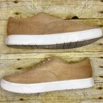 Vince Blair Lace Up Low Top Sneaker Tan Camel Soft Photo 4