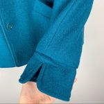 Pendleton Teal Blue Merino Wool Blazer Jacket Photo 7