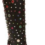 Azalea Wang Fuji Western Boot Black Size 8.5 Photo 0