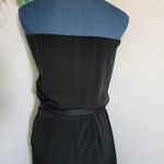 Loft  Black Strapless Jumpsuit Photo 6
