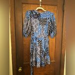 Anthropologie  ISABEL MINI DRESS IN BLUE size XS Photo 2