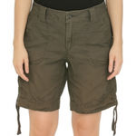 Eddie Bauer  Women’s Green Cargo Shorts Photo 0