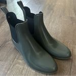 Sam Edelman Tinsley Rubber Ankle Rain Boots Olive 8 Photo 2