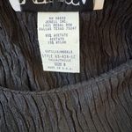 Melissa Vintage ‘90s  Black Fringe Hem Long Sleeve Mini Shift Dress Photo 5