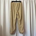 SheIn Neutral Beige Fuzzy Two Piece Co-ord Lounge Sweatpants Set Size Medium Photo 8