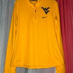 Nike Dri-FIT Yellow Quarter Zip Photo 0