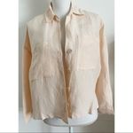 Show Me Your Mumu • NWT Jessica Linen Button Down Top Shell Pink Photo 11