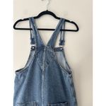 Madewell Women's Blue Denim Jean Short Overalls Cotton Blend Size Small Photo 5
