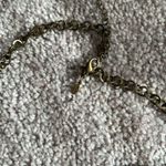 Premier Designs NWOT  Brushed gold and reds statement necklace Photo 7