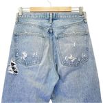AGOLDE  90s Midrise Straight Jeans in Fall Out Distressed Wash Women’s Size 26 Photo 6