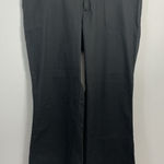 Dickies Womans  Crafted For Woman Size 16 Sh Black Slim Fit Flare Pants NWT Photo 0