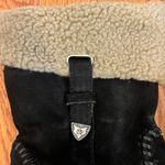 Minnetonka  Size 7 M Black Warm Leather Pull On Boots. Leather upper! Photo 1