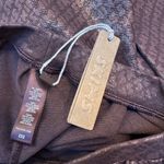 SKIMS  Signature Logo Foil Print Mesh Stretch Full Length Leggings Size XXS NWT Photo 5