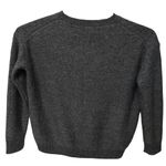 Magaschoni ‎ Women's Size Large Crewneck Wool Mohair Blend Grey Sweater Photo 3