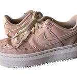 Nike Court Vision Alta Pink Sneakers Sz 7 Photo 0