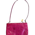 Saks 5th Avenue Vintage SAKS FIFTH AVENUE Snakeskin Shoulder Bag Clutch Photo 7