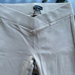 Chocolate USA Chocolate Crossover Skinny Pants in Beige - Size Small Photo 5