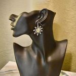 Wire Design Sun Earrings Gold Photo 3