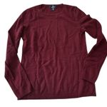 Lands' End LANDS’ END Classic CASHMERE Burgundy Women's crew neck sweater Size XS Photo 13