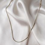 Boutique 24 Inch Dainty Gold Box Chain Necklace Photo 0
