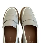 Linea Paolo Minka Loafers Light Grey Leather Classic Shoes Size 7 Women's Photo 9