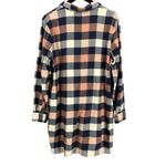 Patagonia Shirt Dress Plaid Flannel Long Sleeve Pockets Organic Cotton Large Photo 2