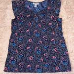 Motherhood Maternity floral print blouse size s - missing waist belt Photo 0