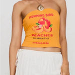 Princess Polly peaches tube top size S Photo 0