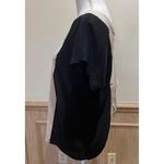 Love 21  Women Blouse Size Large ~ Black/Tan Photo 2
