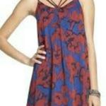Dee Elle  Blue and Red Nordstrom Swing Dress Photo 1
