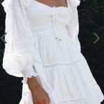 Hello Molly Smocked Puff Sleeve Dress Photo 0